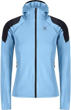 Montura Action Hooded Maglia Fleecejacke f&uuml;r Damen | blau