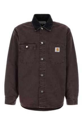 Carhartt Work in Progress Dark Brown Shirt Jacket