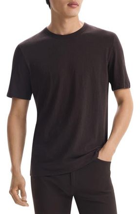 Theory Cosmo Solid Crewneck T-Shirt in Hickory at Nordstrom, Size Xx-Large