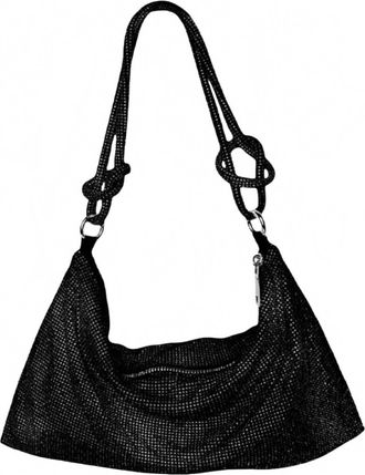 WOS Womens Sparkle Bag In Black