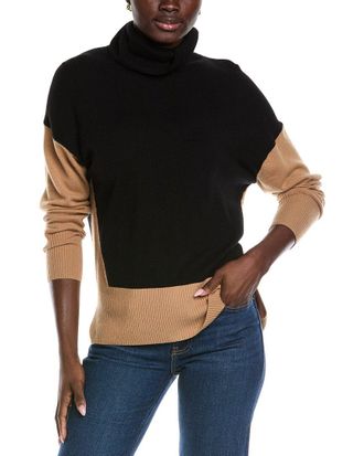 Reiss Alexis Roll Neck Wool & Cashmere-Blend Sweater