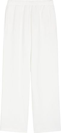 SKIMS Logo Straight-leg Cotton-blend Sweatpants - Off White - M (UK12-14)