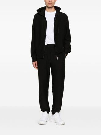 Emporio Armani Cotton Blend Joggers - Black