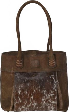 StS Ranchwear Womens Saddle Tramp Tote Bag In Cowhide