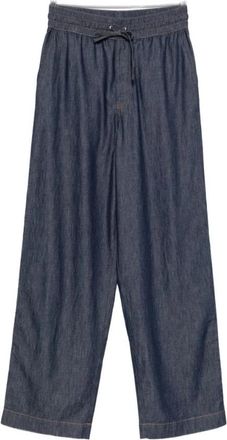 Loewe Denim Broek met Trekkoord - Heren - Loose Fit Jeans - Blauw - L - Denim - Jeans
