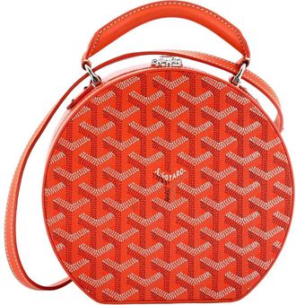 Goyard Alto Hatbox Bag Coated (Authentic Pre-Loved)