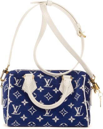 Louis Vuitton Pre-owned Womens Speedy Bandouliere 2 Handbag - Blue - One Size