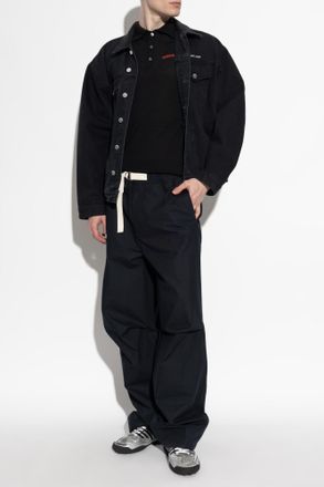 Dsquared2 Polo With Logo, Mens, Black