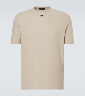 Prada Logo cotton T-shirt