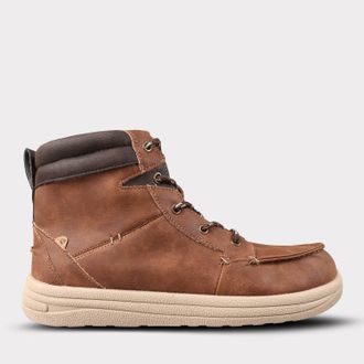 Lamofootwear Mens Classic Lennon Hiker Boot In Brown