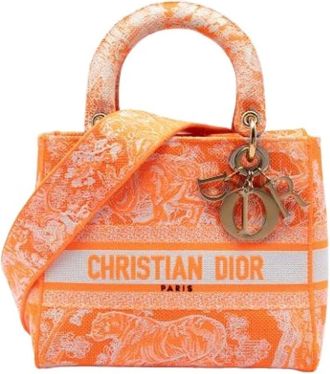 Dior Pre-owned Lady D-Lite - - Pre-owned - Donna - Arancione - ONE SIZE