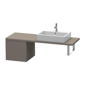 Duravit Armario Consola Bajo L-cube 420x477x400mm Franela Gris Satinado