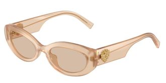 Dolce & Gabbana DG4537 308993 Womens Sunglasses Brown Size 53