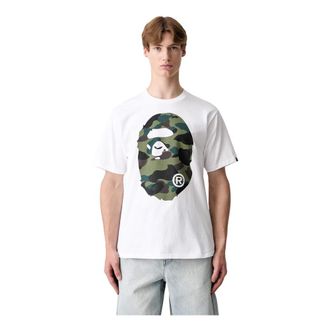 A Bathing Ape A Bathing Ape, Heren, Tops, Wit, Maat: XL Katoen