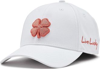 Black Clover Premium Clover 181 Hat Baseball Caps Brandy Hat/3d White Clover : SM/MD, Polyester/Spandex