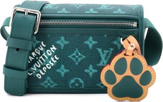 Louis Vuitton Bosphore Wearable Wallet Limited Edition Marque Deposee Monogram Canvas crossbody bag - Verde
