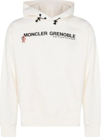Moncler Felpa con cappuccio - - Sweatshirts & Hoodies - Uomo - Beige - L