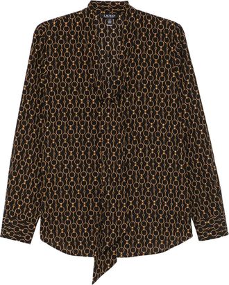 Lauren Ralph Lauren Blusa a maniche lunghe - Nero