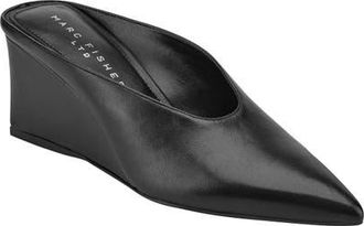 Marc Fisher Malley Pointed Toe Mule in Black at Nordstrom, Size 5.5