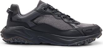 HUGO BOSS Hugo Mens Cyrus Runn Mfme 10249920 01 in Charcoal 010 - Size UK 6