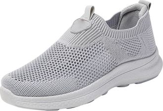 Generic Ladies Wide Fit Shoes Arch Support Gym Trainers Womens Shoes Breathable Walking Sneakers Casual Lightweight Comfortable Sports with for Outdoor Ladies