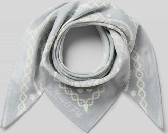 Marc O'Polo Tuch aus reiner Baumwolle in Mittelgrau, Gr&ouml;&szlig;e 1