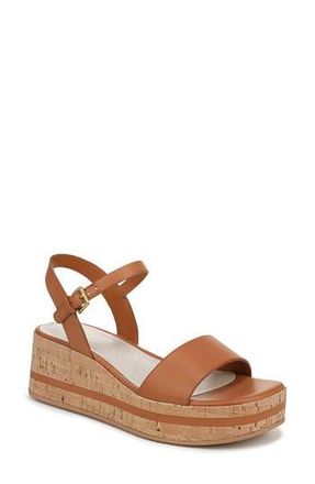 Franco Sarto Taina Platform Wedge Sandal in Caramel at Nordstrom Rack, Size 7