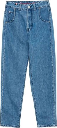 Ines De La Fressange Luna Mom Jeans - Dames - Cropped Jeans - Blauw - W24 - Katoen - Jeans