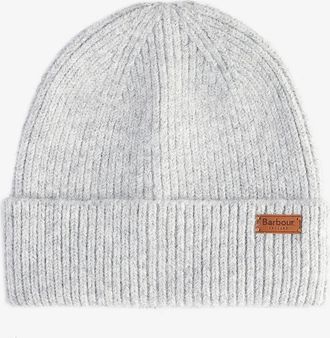 Barbour Womens Barbour PENDLE Womens Beanie Light Grey - Size: ONE-SIZE
