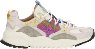 Flower Mountain Yamabushi Sneakers - Dames - Sneakers - Veelkleurig - 37 EU - Leer - Schoenen