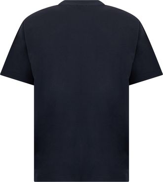 HUGO BOSS Mens T-Shirt Blue Cotton T-Shirts And Polos