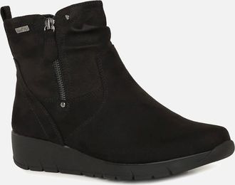 Soft Line Womens Derwent Womens Stylish Ankle Boots - Black - Size: 3.5