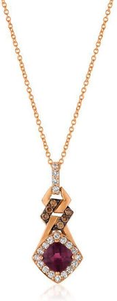 Le Vian Ladies Chocolatier Necklaces set in 14K Strawberry Gold