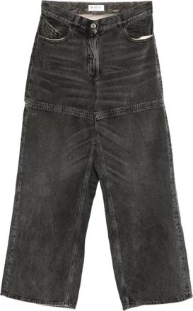 The Attico Long Pant - Dames - Loose Fit Jeans - Zwart - W28 - Jeans