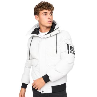 Crosshatch Milwaka Mens Jacket - White - Size 2XL