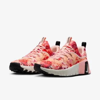 Nike Free Metcon AMP IB6902-600 Womens Coral Floral Workout Shoes RHS9549