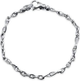 Pompeii3 Mens Link 14k Gold (12gram) or Platinum (19gram) 4mm Bracelet 8.25