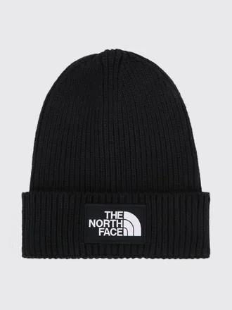 The North Face Berretto da bambino a coste in tessuto riciclato con logo