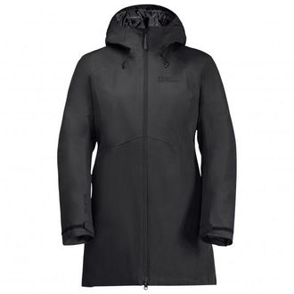 Jack Wolfskin Heidelstein Ins Jacket Mantel f&uuml;r Damen | schwarz