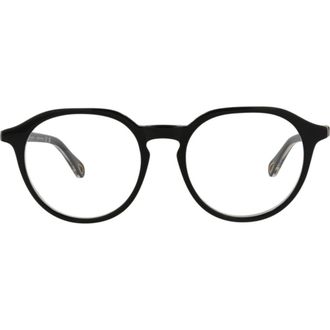 Chlo&eacute; 50mm Round Optical Glasses in Black Black Transparent at Nordstrom Rack
