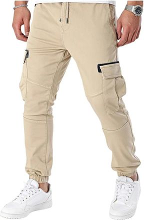 Kaporal Cargo Sweatpants - Heren - Broeken - Beige - Maat: XS Katoen