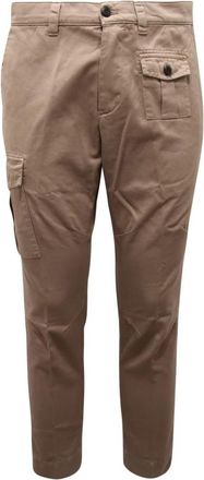 Dondup Cargo Broek - Heren - Chinos - Groen - W30 - Katoen - Broeken