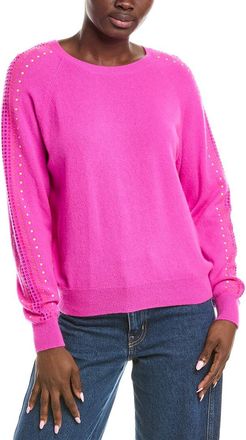 Brodie Stardust Sleeve Cashmere Sweater