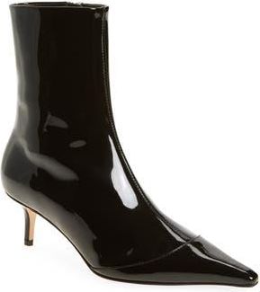Aeyde Roe Pointed Toe Bootie in Black at Nordstrom Rack, Size 8Us / 38Eu