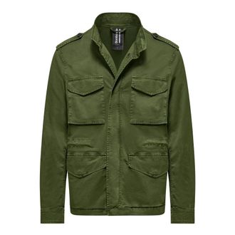 Bomboogie Giacca Militare - - Jackets - Uomo - Verde - L