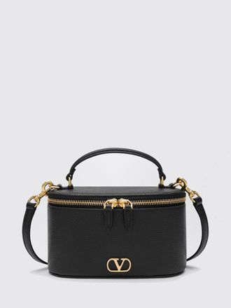 Valentino Garavani Borsa Vanity VLogo Valentino Garavani in pelle a grana