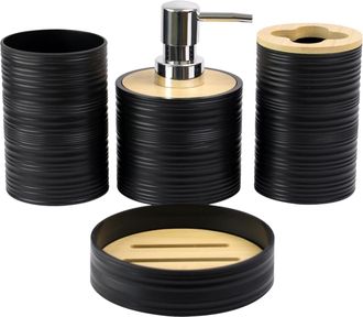 No Brand Juego De 4 Piezas Para Almacenamiento En El Ba&ntilde;o, Apto Para Encimeras De Tocador