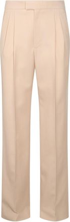 Valentino Trousers Light And Natural-Uomo
