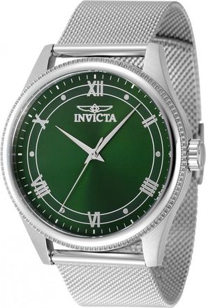 Invicta Celestial Quartz Green Dial Mens Watch 48482