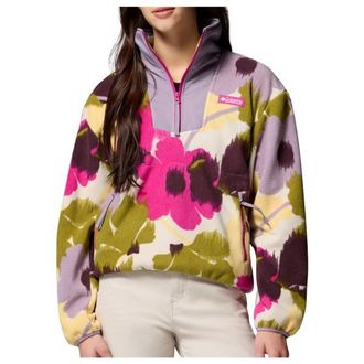 Columbia Sequoia Grove Printed Half Zip Fleecepullover f&uuml;r Damen | bunt